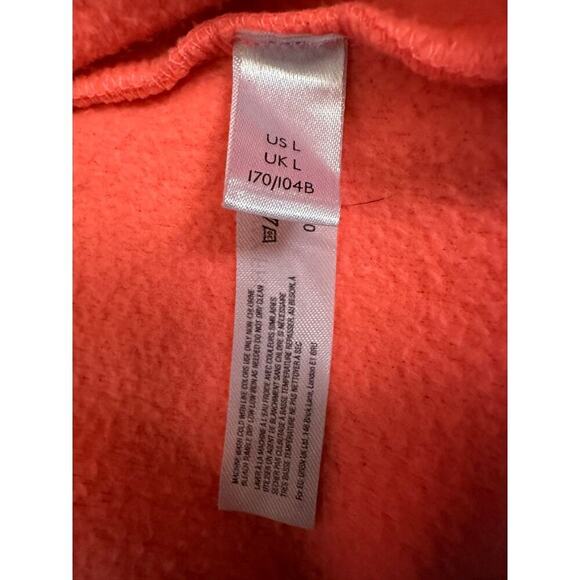 Free People Movement Great Heights Neon Fleece Large Bright Coral Fitted - Picture 5 of 7